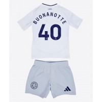 Echipament fotbal Leicester City Facundo Buonanotte #40 Tricou Treilea 2024-25 pentru copii maneca scurta (+ Pantaloni scurti)